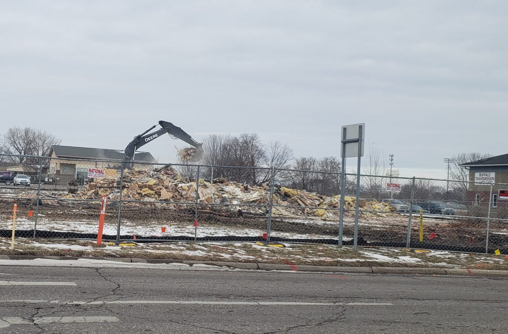 Demolition Marks Start of Development of New Chipotle and Starbucks ...