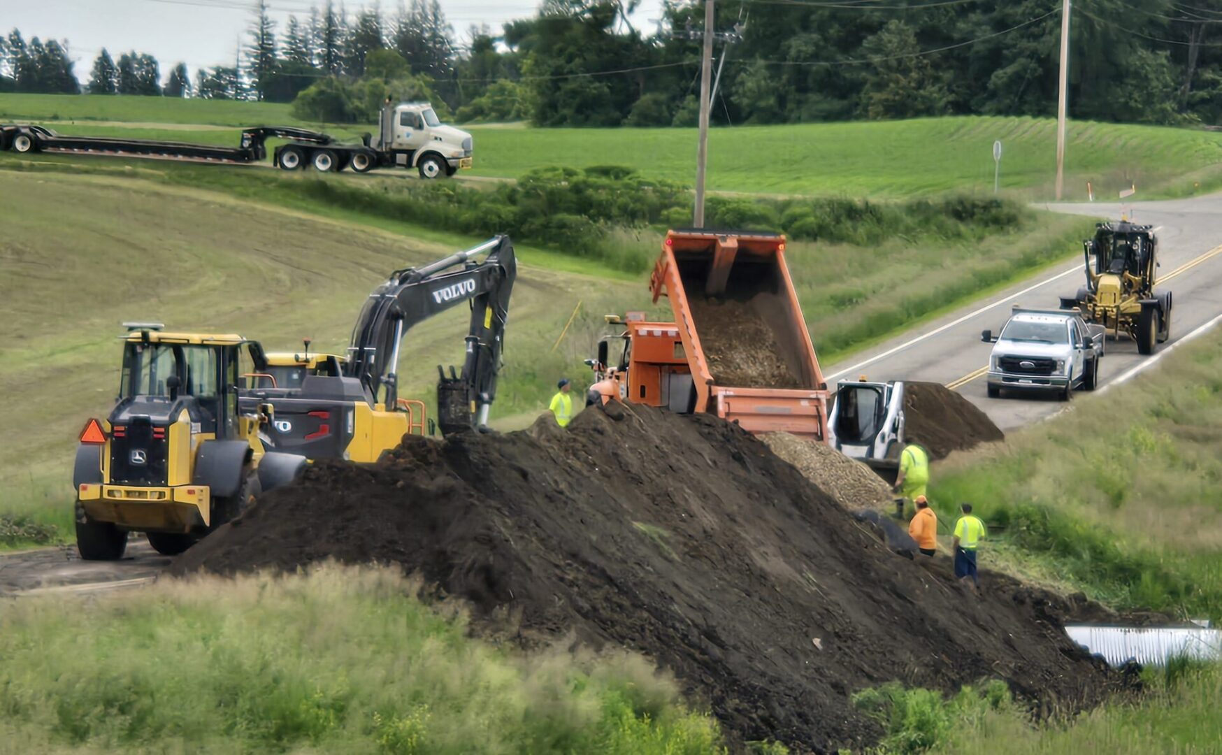 Failed Culvert Forces Closure of a Section of CSAH 30 | KRWC 1360 AM