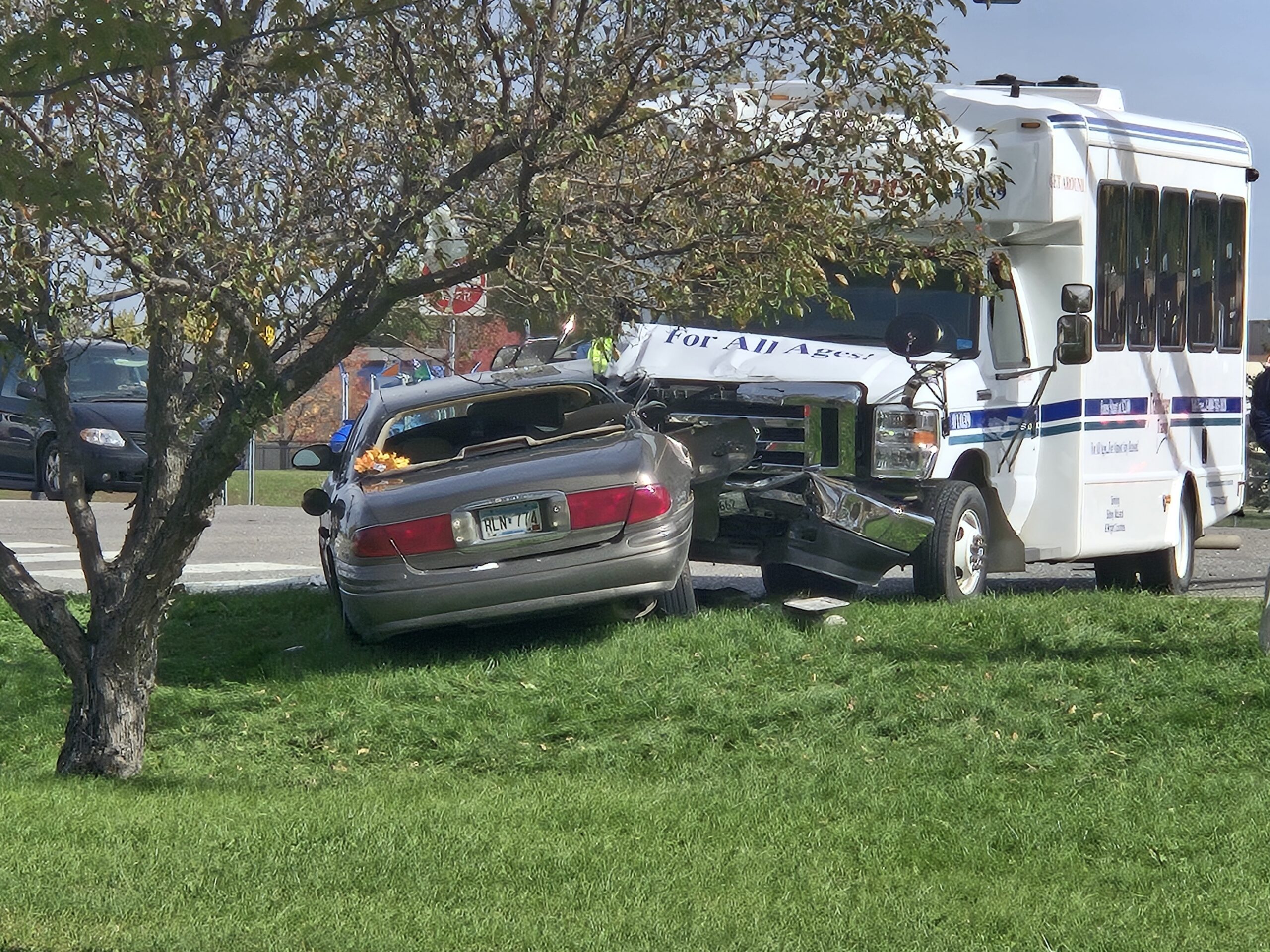 Buffalo Woman Killed in Car vs. Bus Crash near Buffalo Walmart Thursday Morning